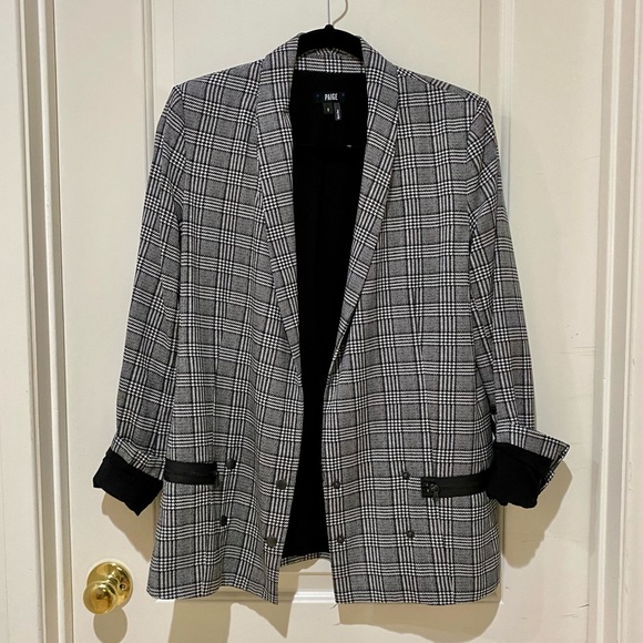 Blazer PAIGE Karissa In Rosso Rumba, Taglia S, Nuovo Con Etichetta - Foto 2